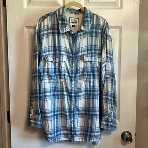 American Eagle soft flannel shirt size xl